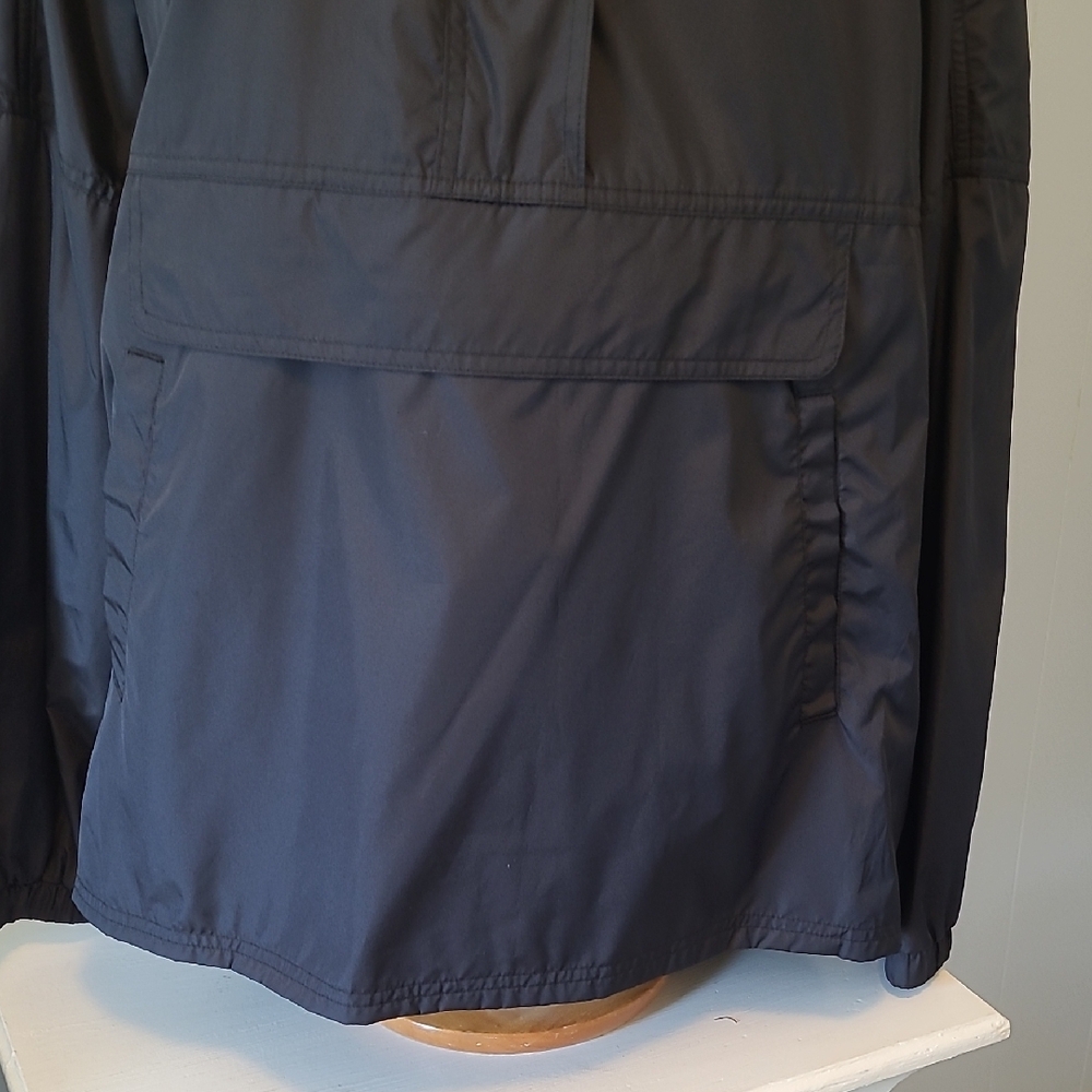 Lauren James Black Windbreaker Jacket with Leopard Print - Picture 3 of 11